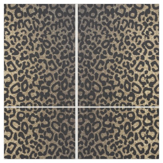 Goldleopard Stoff (Muster)