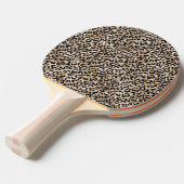 Goldleopard Tischtennis Schläger (Vorderseite)