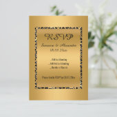 Goldleopard - UAWG Einladung (Stehend Vorderseite)