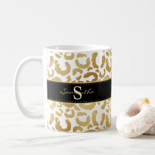 Goldleoparddruck Kaffeetasse