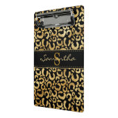 Goldleoparddruck Mini Klemmbrett (Gewinkelt2)