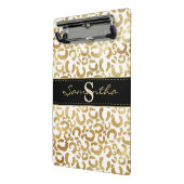 Goldleoparddruck Mini Klemmbrett (Gewinkelt2)
