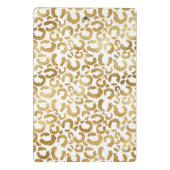 Goldleoparddruck Mini Klemmbrett (Rückseite)