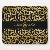 Goldleoparddruck Mousepad (Vorne)