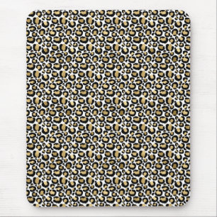 Goldleopardrucke Mousepad