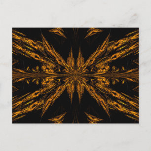 Goldlichtblume Postkarte
