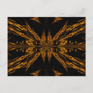 Goldlichtblume Postkarte