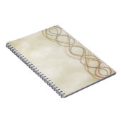 Goldlichter Notizblock (Rechte Seite)