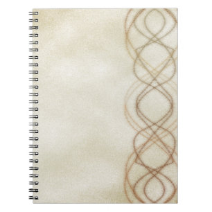 Goldlichter Notizblock