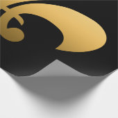 GoldLilie Geschenkpapier (Ecke)