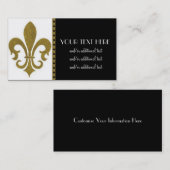 GoldLilie Visitenkarte (Vorne/Hinten)