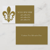 GoldLilie Visitenkarte (Vorne/Hinten)