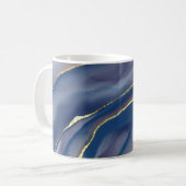 Goldlinie: Luxus Abstrakte Inkscape Kaffeetasse (Vorderseite Links)