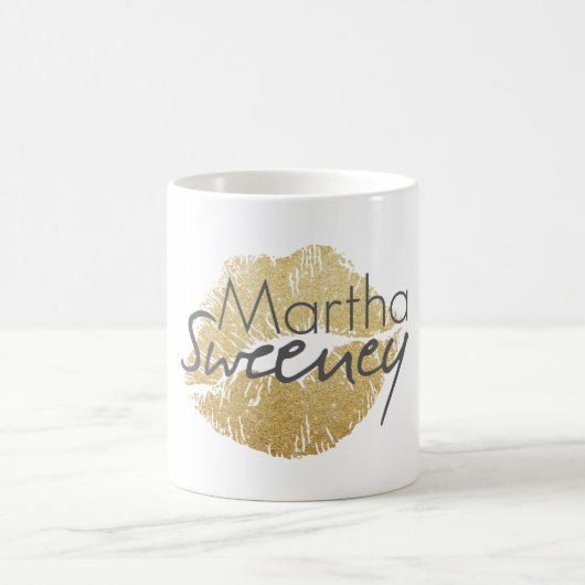 Goldlippenkaffee-Tasse Marthas Sweeney Kaffeetasse (Mittel)