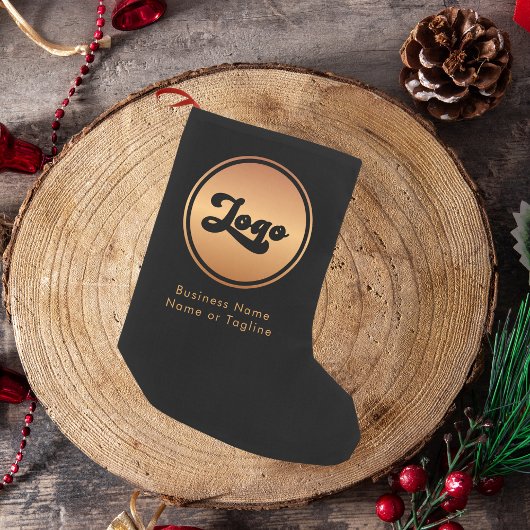 Goldlogo Eigene Marke Kleiner Weihnachtsstrumpf