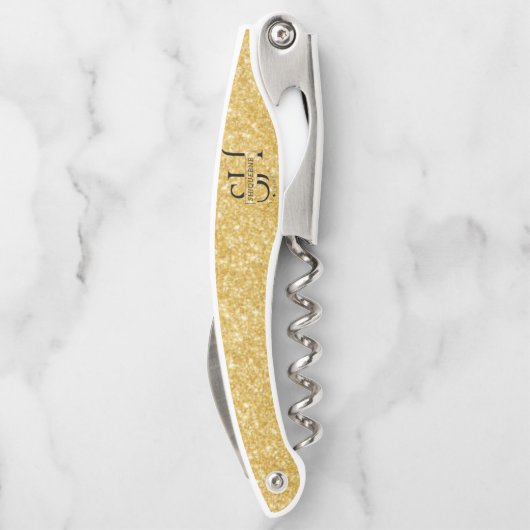 Goldlogo Kellnermesser (Rückseite)