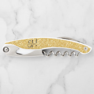 Goldlogo Kellnermesser