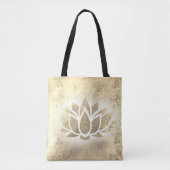 Goldlotus-Blume Tasche (Vorderseite)
