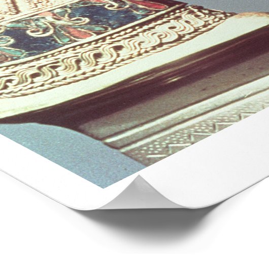 Goldmagger und -schuh, Schatz von Tutankhamun, c.1 Poster (Ecke)