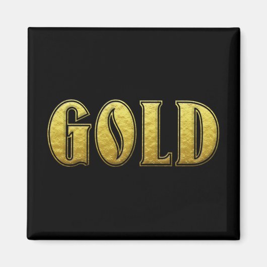 Goldmagnet Magnet (Vorne)