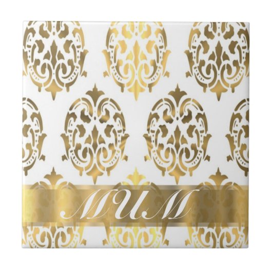 Goldmagnete Fliese (Vorderseite)