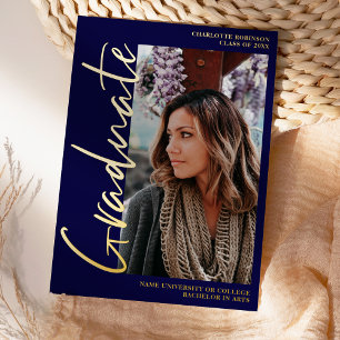 Goldmakademie der Skripte 4 Fotos Abschluss Folieneinladung