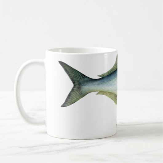 Goldmakrelen-Fisch-Kaffee-Tasse Kaffeetasse (Links)