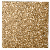 Goldmakrelen-Glitzer Fliese (Vorderseite)