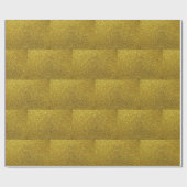 Goldmakrelen-Glitzer Geschenkpapier (Flach)