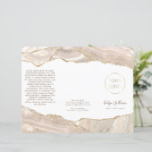 Goldmakrelenbroschüre für Elfenbein (Stehend Vorderseite)