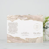 Goldmakrelenbroschüre für Elfenbein (Stehend Vorderseite)