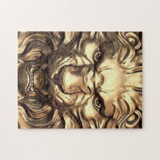 Goldmakrelenkopf Puzzle (Horizontal)