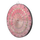 Goldmandala Dartscheibe (Vorderseite rechts)