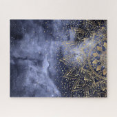 Goldmandala-Konfetti-Design Puzzle (Horizontal)