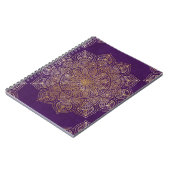 GoldMandala Notizblock (Linke Seite)