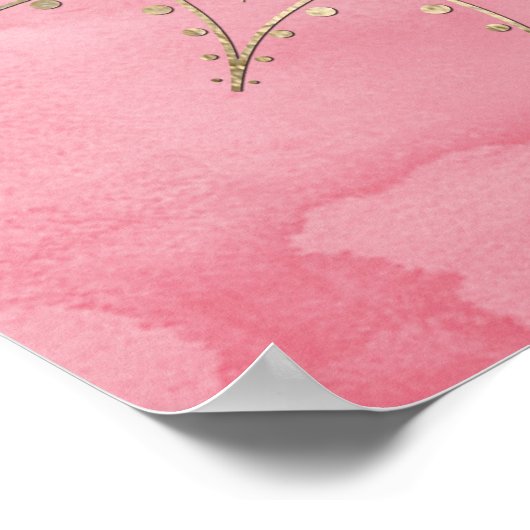 Goldmandala Poster (Ecke)