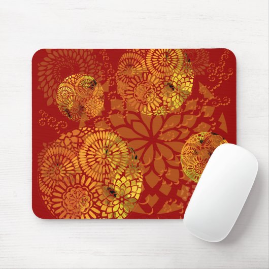 GoldMandalas Mousepad (Mit Mouse)