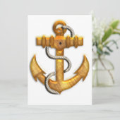 Goldmann Einladung (Stehend Vorderseite)