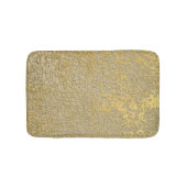 Goldmarbling: Grunge Texture Design Badematte (Vorderseite)