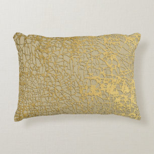 Goldmarbling: Grunge Texture Design Dekokissen