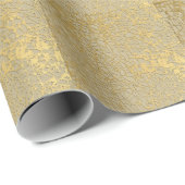 Goldmarbling: Grunge Texture Design Geschenkpapier (Rolleneckpunkt)