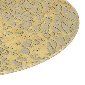 Goldmarbling: Grunge Texture Design Schneidebrett (Ecke)