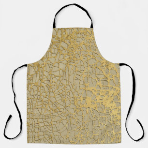 Goldmarbling: Grunge Texture Design Schürze