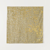 Goldmarbling: Grunge Texture Design Wandteppich (Vorderseite)