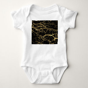Goldmarbling Texture: Luxe Design Element Baby Strampler
