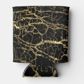 Goldmarbling Texture: Luxe Design Element Dosenkühler (Vorderseite)