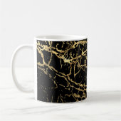 Goldmarbling Texture: Luxe Design Element Kaffeetasse (Links)