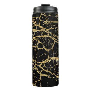 Goldmarbling Texture: Luxe Design Element Thermosbecher