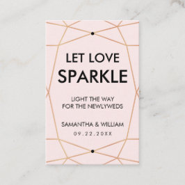 Goldmarkierung der geometrischen Rose | Benutzerde Visitenkarte