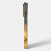 Goldmarmor-Abstraktdesign Case-Mate iPhone Hülle (Rückseite / Links)